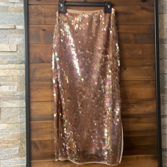 🛍️LoveShackFancy-Miller Skirt Tawny🛍️Gorgeous NWT - Picture 4 of 8